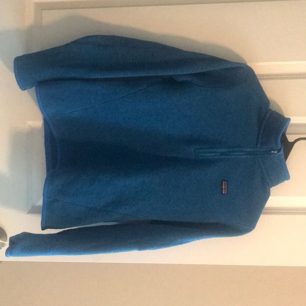 Royal  blue size S Patagonia pullover.